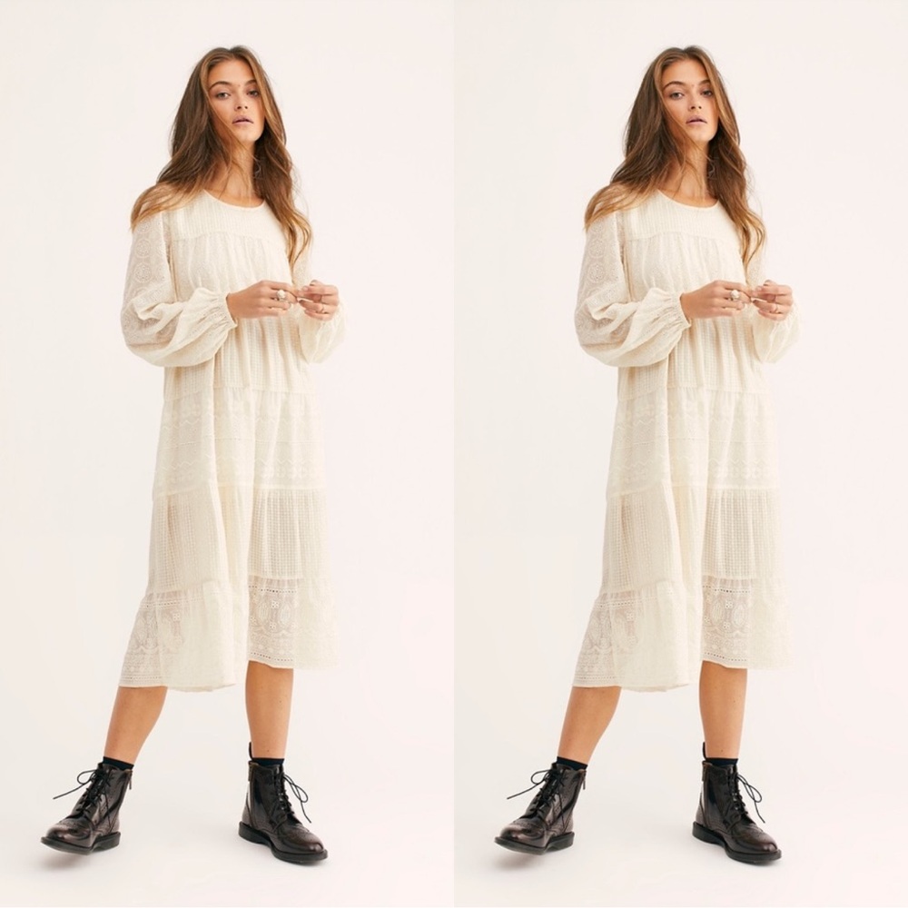 Free People Gemma Midi Dress